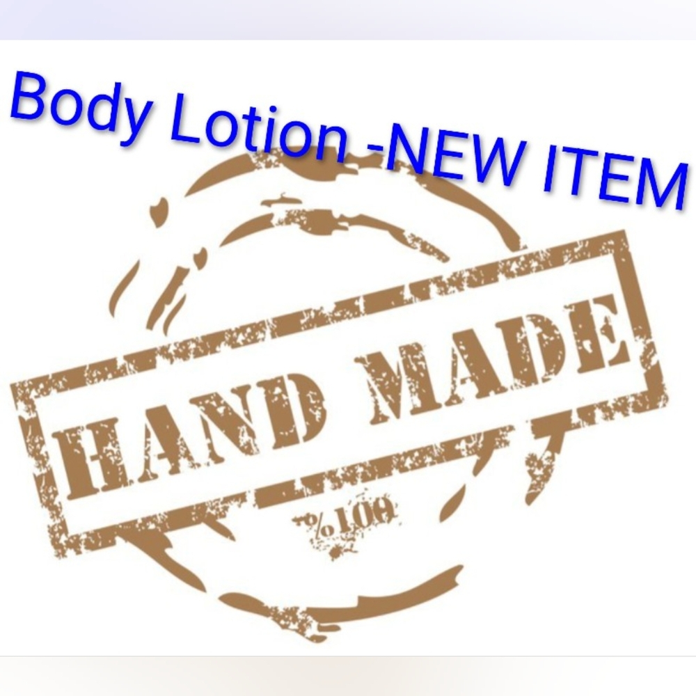 Live Show ONLY Handmade Body Lotion